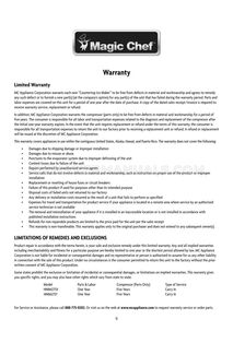 Magic Chef HNIM27ST Warranty