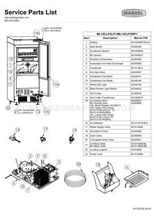 Marvel ML15CPP3LP Exploded View