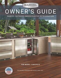 Marvel MOCP215SS01B Owners Manual