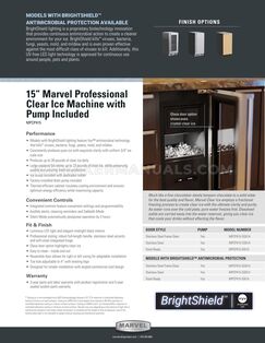 Marvel MPCP415IS81A Spec Sheet
