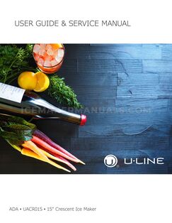 U-Line UACR015BS01A Owners Manual