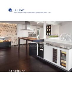 U-Line UCLR1215SOD00B U Line Brochure