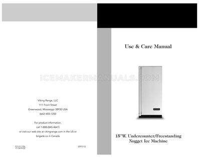 Viking FGNI515 Use and Care Manual (476 KB)
