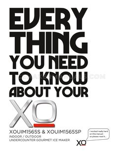 XO XOUIM1565OP User Guide